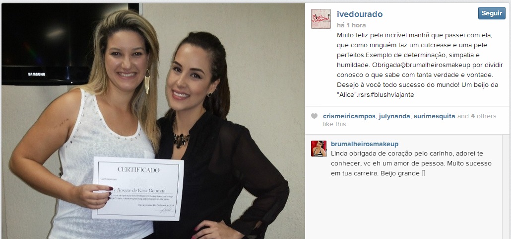 ive e bruna isntagram